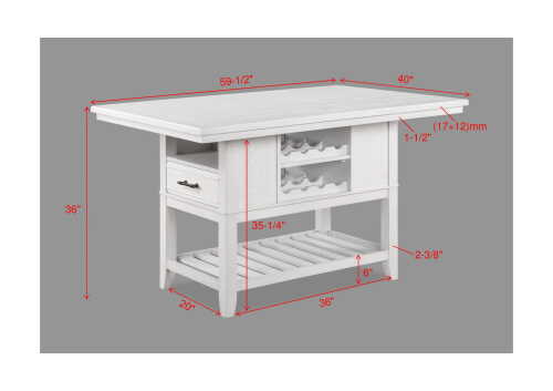 Wendy Counter Height Table Top