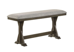 Elevate your dining experience with this beautifully crafted counter-height dining set, where rustic charm meets modern sophistication. Designed to bring warmth and style to any space, the sturdy table features a bold trestle base that exudes farmhouse ap