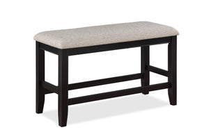 Fulton Counter Ht Bench Light Grey