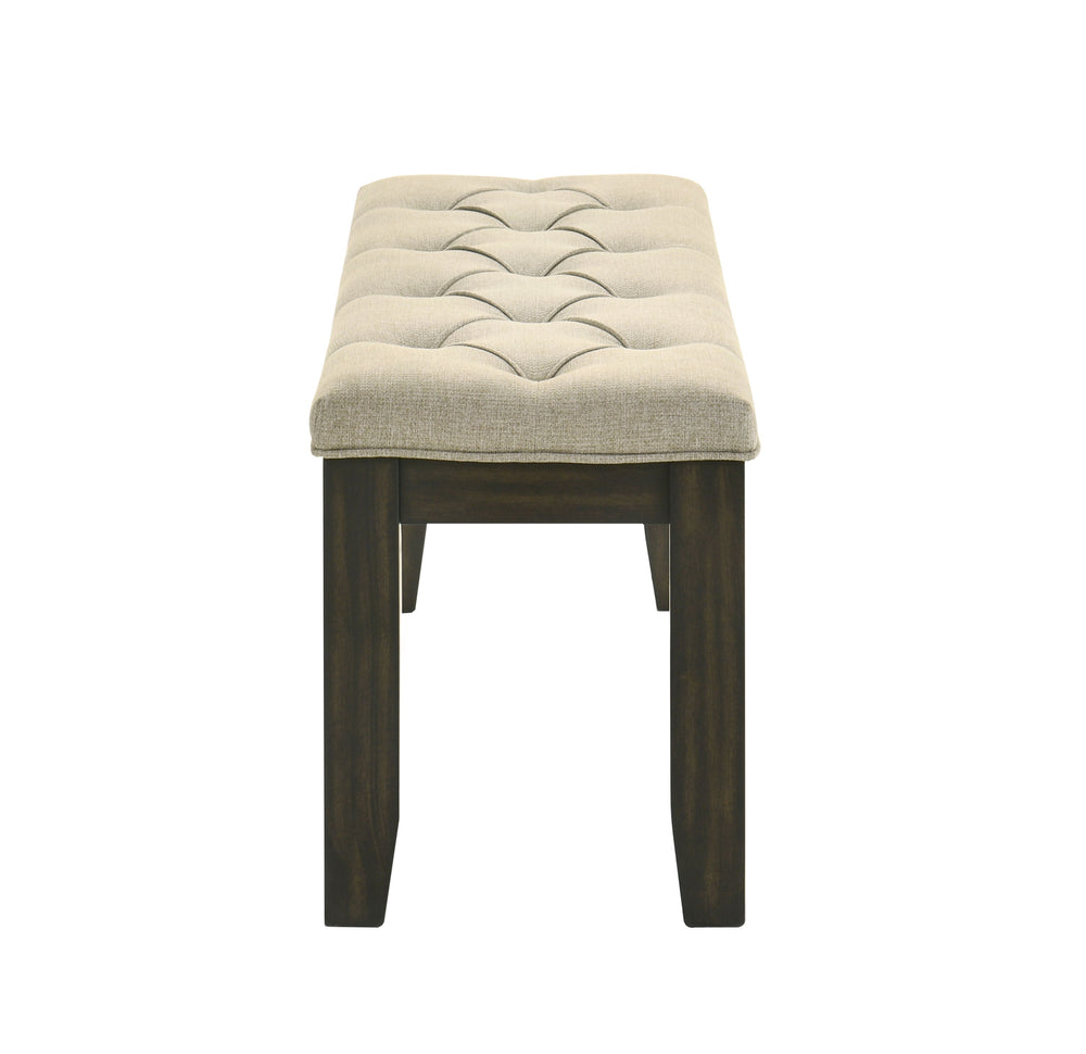 Bring a perfect blend of style and comfort to your dining space with this beautifully designed set. Featuring a sleek, dark-finished table with a sturdy trestle base, it provides a durable and inviting surface for everyday meals and gatherings. The uphols