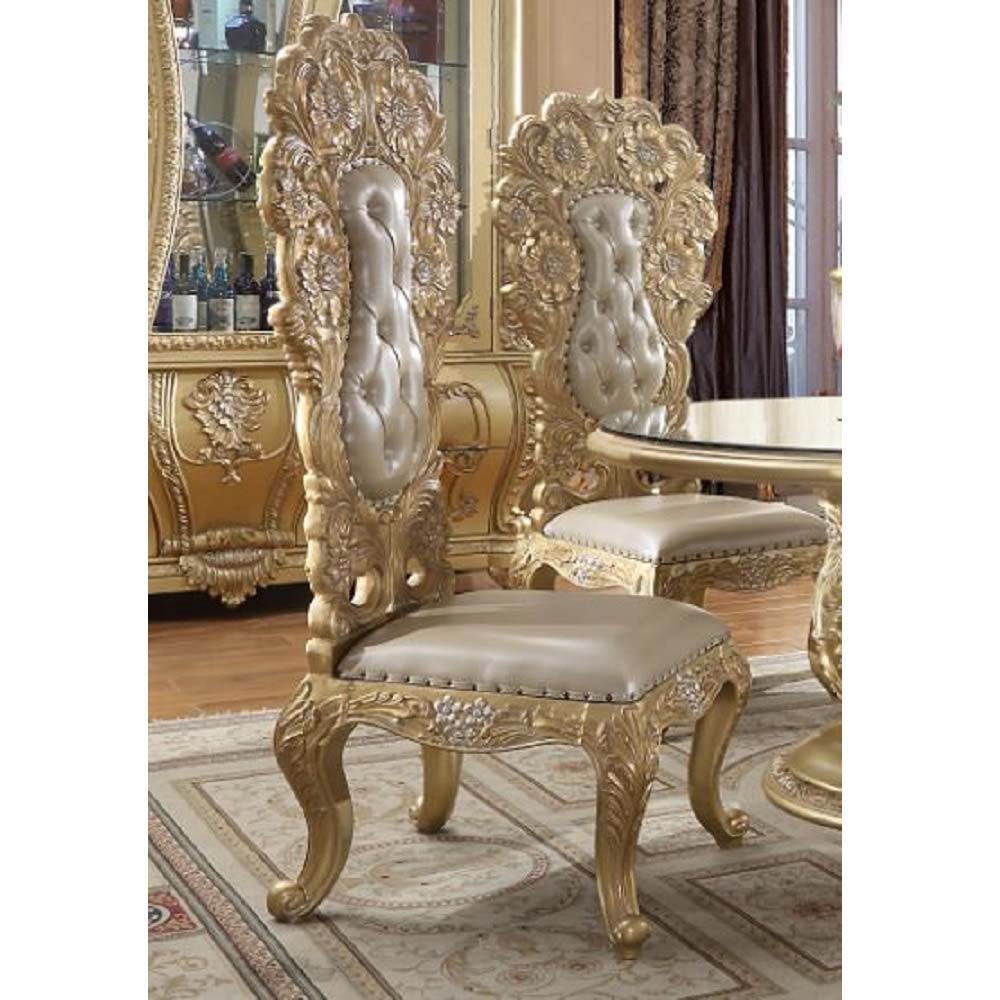 Cabriole - Side Chair (Set of 2) - Gold