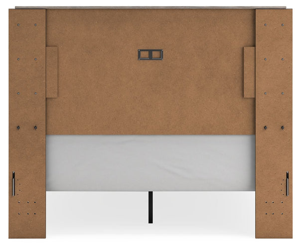Vessalli - Gray - Queen Panel Bed