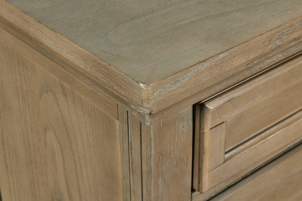  this nightstand showcases the natural beauty