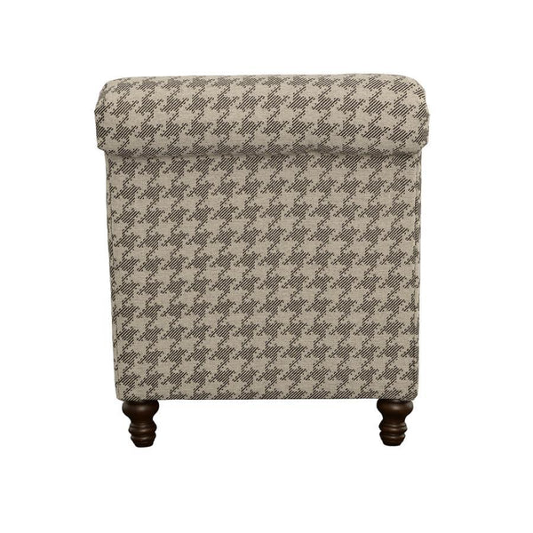 Glenn - Upholstered English Arm Accent Chair - Gray