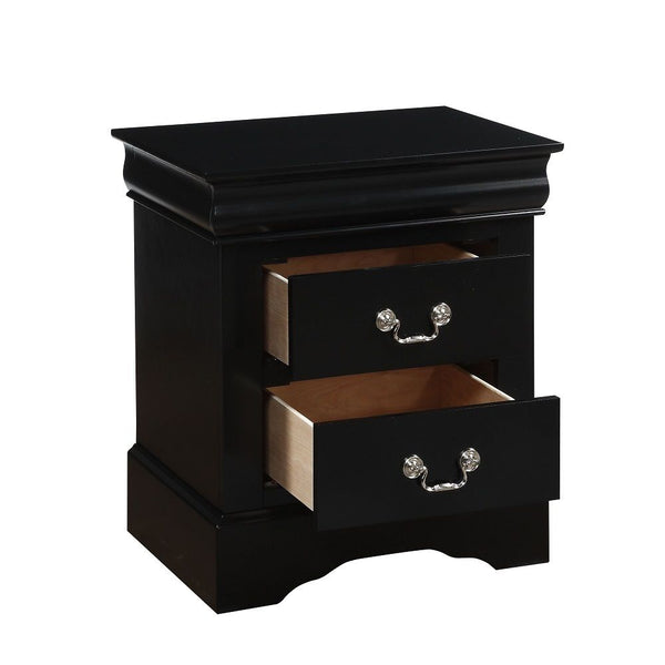  and antique gray finish. It has two drawers with center metal glide and brushed nickel metal handle. Offers you plentiful storage with spacious drawers<br/><br/><b>Product Feature