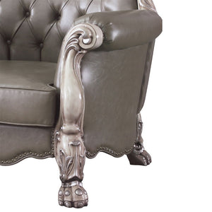 Dresden - Chair - Vintage Bone White & PU