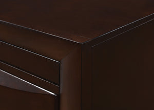 Emily - King 5 Piece Bedroom Set - Cherry