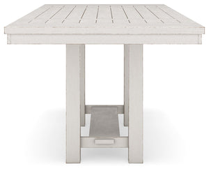 Robbinsdale - Antique White - Rectangular Counter Height Dining Extension Table