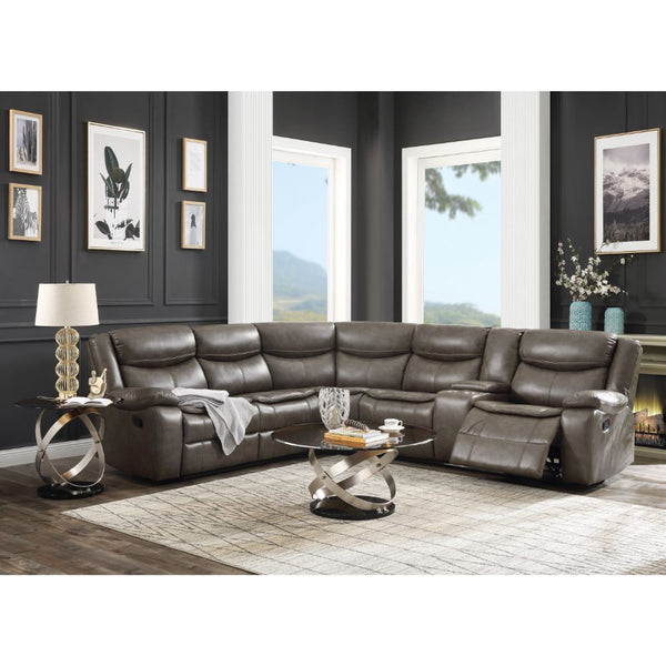 For the ultimate in comfort and relaxation, make this Tavin Collection sectional the highlight of your living area. Whether you-'re entertaining guests, cheering on your favorite sports team, or simply relaxing with a good book, this L-shaped sofa makes e
