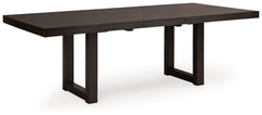 This extension dining table is the perfect blend of casual and contemporary styles. Its solid construction and self-storing leaf make it both durable and accommodating. Incorporating high style and versatility, this is a piece youâ€™ll enjoy for years.<br