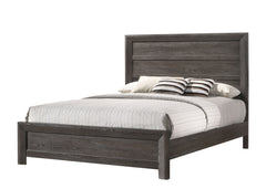 Adelaide - Queen Bed - Gray<h4><b>Adelaide - Queen Headboard, Footboard - Gray</b></h4> <table width="100%"><colgroup><col style="width: 30%"> <col style="width: 70%"> </colgroup> <tbody> <tr> <td>Dimensions</td> <td> 63.25"L x 84.50"D x 54.25"H</td> </tr
