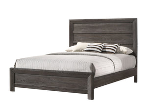 Adelaide - Full 5 Piece Bedroom Set - Gray