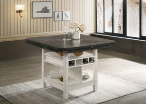 Conner Chalk Grey Ctr Ht Tbl Shelve