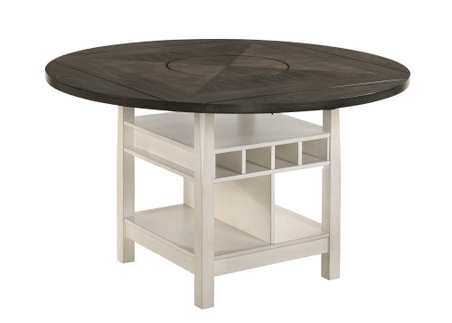 Conner Chalk Grey Ctr Ht Tbl Shelve