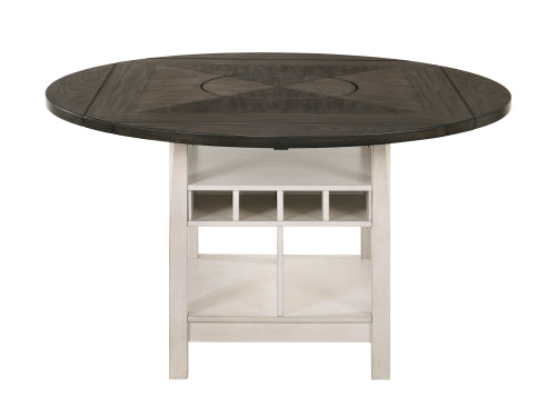 Conner Chalk Grey Ctr Ht Tbl Shelve