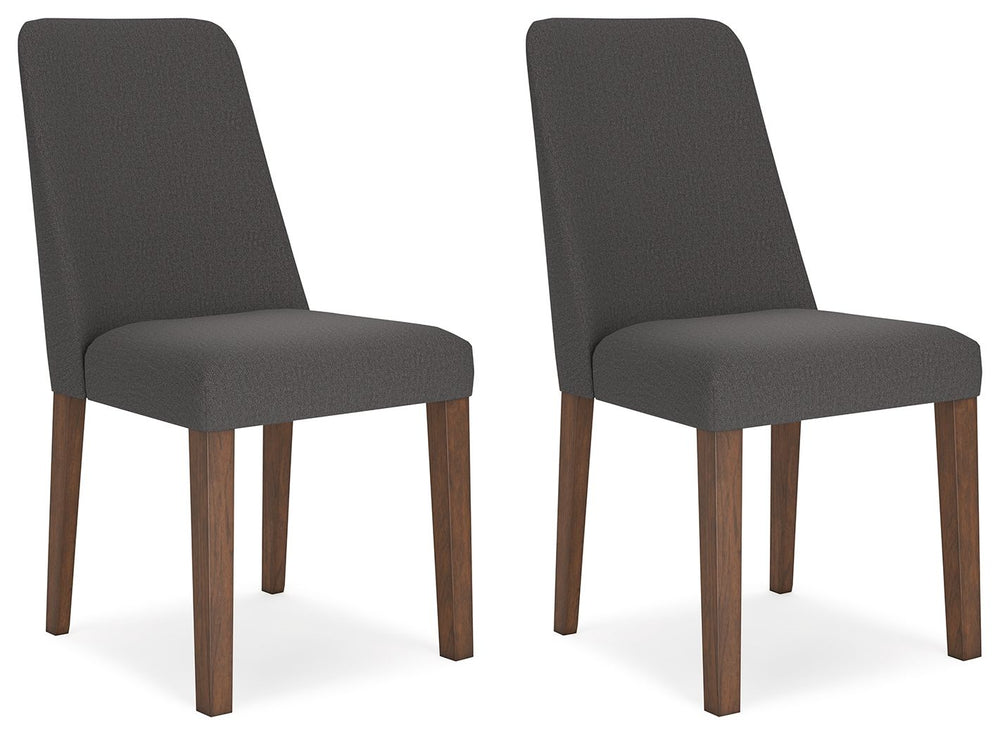 A refreshed take on retro aesthetics. This side chair adds an air of playful simplicity to your dining space, capturing the architectural language of mid-century stylings. The seat invites the eye with a soft-edged silhouette and charcoal-hued cushion. A 