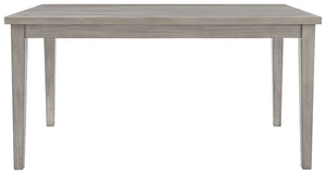 Parellen - Gray - Rectangular Dining Room Table