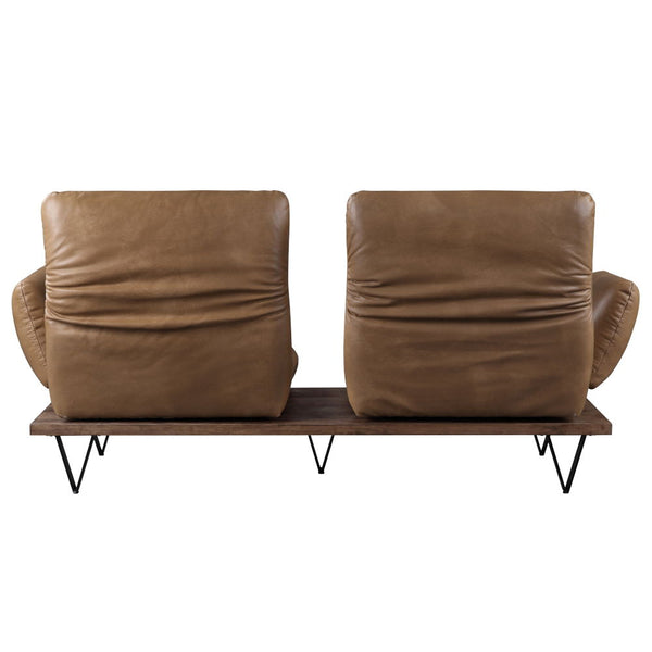 Narech - Sofa - Nutmeg Top Grain Leather