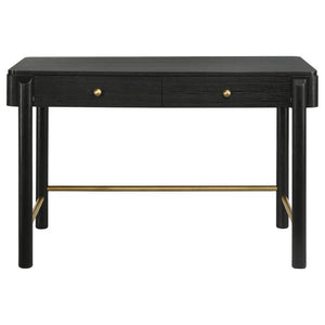 Arini - 2-Drawer Vanity Desk Makeup Table - Black