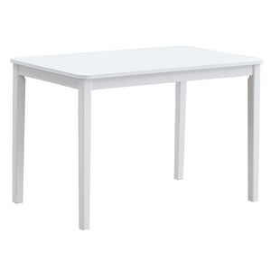  perfect for family meals and gatherings. The chairs feature contrasting tones that add a touch of eleg