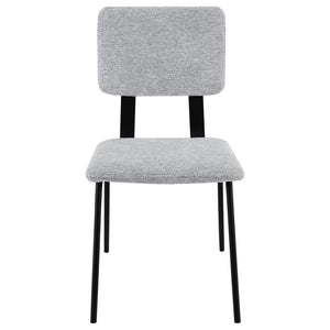 Calla - Fabric Upholstered Dining Side Chair (Set of 2) - Gray