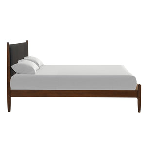  this bed boasts a sturdy construction that promises years of reliable use. Its warm Cherry Brown finish