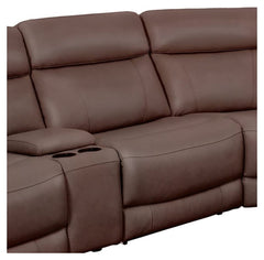 Introducing our comfortable and convenient Calgary Sectional, designed with relaxation in mind. Calgary features power recline and headrest controls, allowing you to adjust your seating position easily. The over-padded headrests provide extra comfort, and