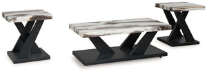 Luxury, value and harmony. The Cendill table set brings all three to your seating area. An eye-catchingly elegant base serves as the foundation for the faux marble top, providing you with the refined look of natural stone while remaining affordable. And f