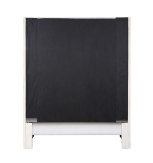 Fabrice - Queen Bed - Beige Velvet