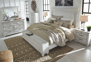 Kanwyn - Whitewash - 7 Pc. - Dresser