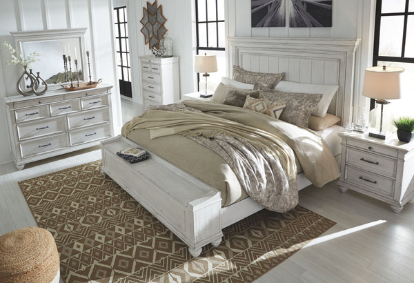 Kanwyn - Whitewash - 7 Pc. - Dresser