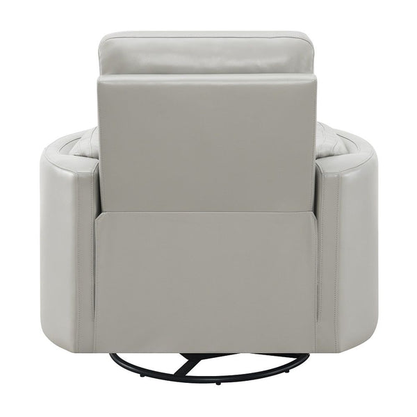 Sagen - Recliner With Swivel & Glider - Gray