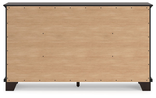 Covetown - Dark Brown - Dresser