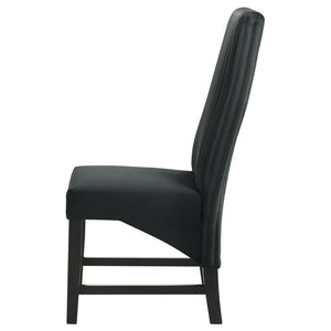 Barrand - Upholstered Dining Side Chair (Set of 2) - Black