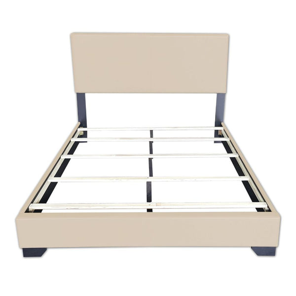 Ireland III - Eastern King Bed - Beige PU