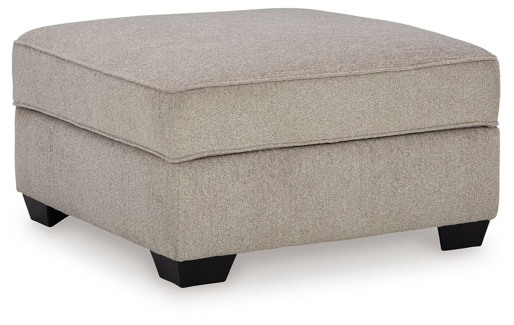 Looking for furniture with extra benefits? This ottoman delivers more than meets the eye, with concealed storage and cup holders beneath the removable cushioned top. With soft upholstery and a generous scale, it greatly enhances your lounge space when pai