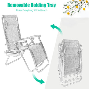 Strong double bungee ropes and rustproof frame ensure a long-time use <br>Adjustable padded pillow for both headrest and lumbar support <br>Add extra stability with reinforced triangular structure and non-slip foot pads <br>Designed with a locking system 