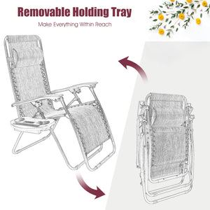 Strong double bungee ropes and rustproof frame ensure a long-time use <br>Adjustable padded pillow for both headrest and lumbar support <br>Add extra stability with reinforced triangular structure and non-slip foot pads <br>Designed with a locking system 