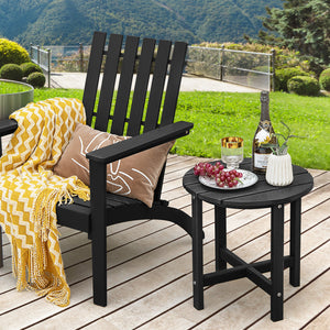 Remain its original color thanks to its sun-protective and colorfast HDPE material<br>Weather-resistant properties make this side table fit the outdoor environment<br>You can put this end table in the bathroom as well because it is waterproof<br>Endow thi