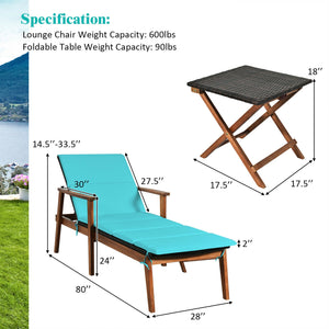 Adjustable fully reclining design with simple locking system <br>All-weather resistant rattan featuring sturdy wood construction <br>Very convenient to enjoy a warm sunshine at the pool or beach <br>Full padded and cushion offer you a comfortable experien