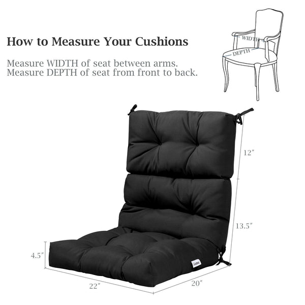 Superior sponge offers comfortable and soft sitting experience for you <br>Woven suede bedford cord provides smooth feeling and extra comfort <br>Convenient for you to suit different furniture with three-fold design <br>High quality string ties are not ea