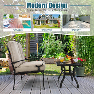This premium outdoor patio conversation bench set will be a good choice for you. Â  This 2-Piece patio loveseat set includes 1 loveseat  1 coffee table  1 seat cushion and 2 back cushions  which is a great choice for your indoor and outdoor environment. Y