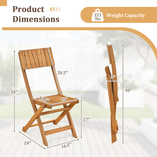 Flat-folding design for effortless storage in tight spaces<br>Slim 3" folded profile for easy transport and portability<br>Solid X-shaped frame with reinforced crossbars for robust stability<br>Strong back support holding up to 353 lbs for reliable use<br
