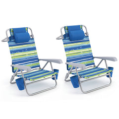 7-position adjustable backrest for talking  reading  napping  and sunbathing<br>Supportive padded pillow and comfortable armrests for optimal comfort<br>Detachable cooler bag maintains icy temperature for lasting refreshment<br>Folding towel rack and 2 cu