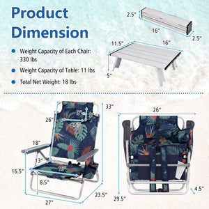 5-position adjustable backrest for reading  sunbathing and napping<br>Ergonomic padded head pillow and widened armrests for neck support<br>Stable triangular structure with reinforced metal crossbars for safety<br>Premium waterproof and tear-resistant PVC