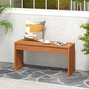 Multipurpose use for side table  plant stand or storage rack<br>Sturdy thickened wood slats for even weight distribution<br>Strong 242 lbs/440 lbs weight capacity for steady seating<br>Natural wood grain for minimalist design<br>Easy to move between indoo