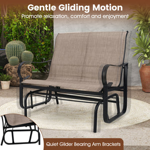 Promote relaxation  comfort and enjoyment with a gentle gliding motion<br>High-quality gilder bearing arm brackets for quiet back-and-forth swinging<br>Breathable and quick-drying fabric for cool seating and easy maintenance<br>The fabric is also fade-res