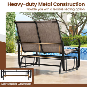 Promote relaxation  comfort and enjoyment with a gentle gliding motion<br>High-quality gilder bearing arm brackets for quiet back-and-forth swinging<br>Breathable and quick-drying fabric for cool seating and easy maintenance<br>The fabric is also fade-res