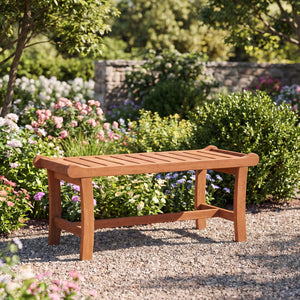 Solid mixed hardwood construction for long-lasting strength and reliable support<br>Slatted seat design for better airflow and quick drying after outdoor use<br>Smooth surface and rounded edges for safer and more comfortable seating<br>Deform-resistant st