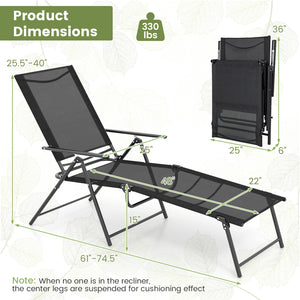Adjustable backrest and footrest for personalized comfort<br>Easy backrest adjustable by lifting the armrests<br>Compact foldable design for easy storage and transportation<br>Premium anti-fading and rip-resistant seat fabric for long-time use<br>Quick-dr